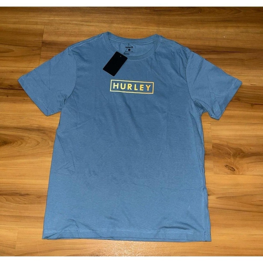 Mens NWT Hurley‎ Surf Beach Graphic Crewneck Short Sleeve T-Shirt